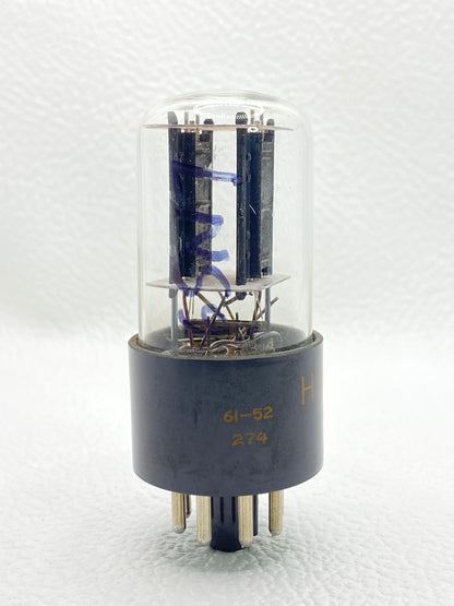 RCA / Hammond 6SN7GTB Vintage Black Plate Preamp Vacuum Tube Tested USA