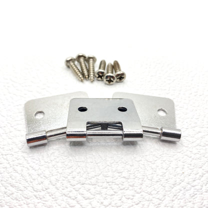 CV Keyboards Wurlitzer 200 Series Electric Piano Replacement Hinges w/ Screws