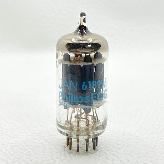Philips JAN ECG 6189W / 12AU7 / ECC82 Vintage Preamp Vacuum Tube Tested USA