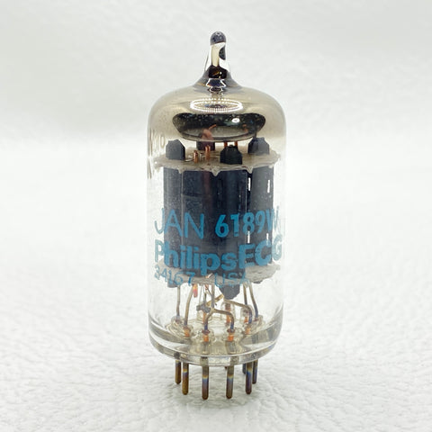 Philips JAN ECG 6189W / 12AU7 / ECC82 Vintage Preamp Vacuum Tube Tested USA