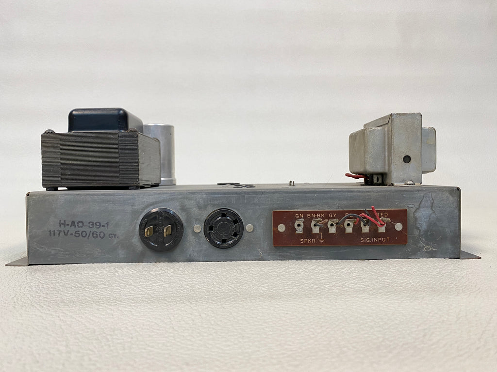 Hammond AO-39 Vintage Tube Organ Power Amplifier Conversion Project c. 1960s