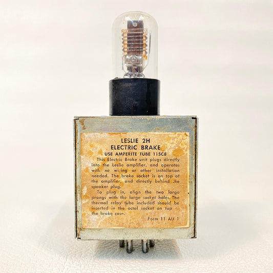 Leslie 2H Electric Brake Vintage Original for Leslie 21H & 32H Amps w/ Tube
