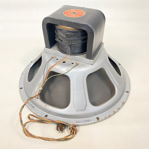 Jensen F15LL 15” 16 Ohm Field Coil Concert Series Vintage Speaker 1955