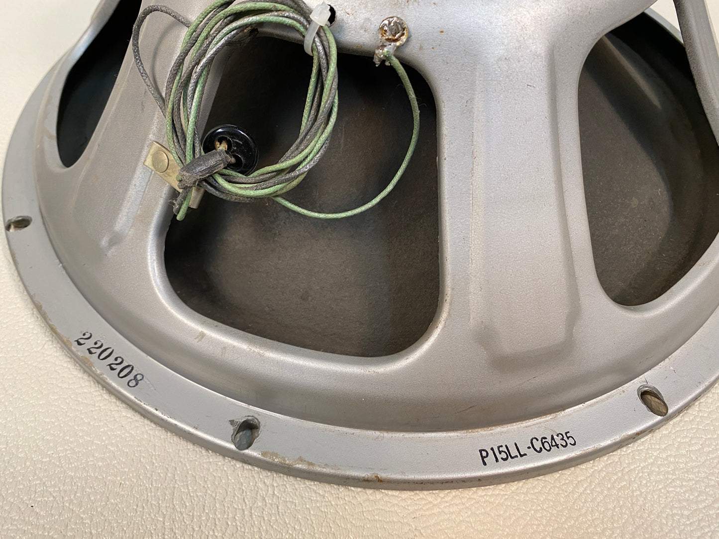 Jensen P15LL 15” 16 Ohm 35-Watt Vintage Alnico Wide Range Woofer Speaker 1963