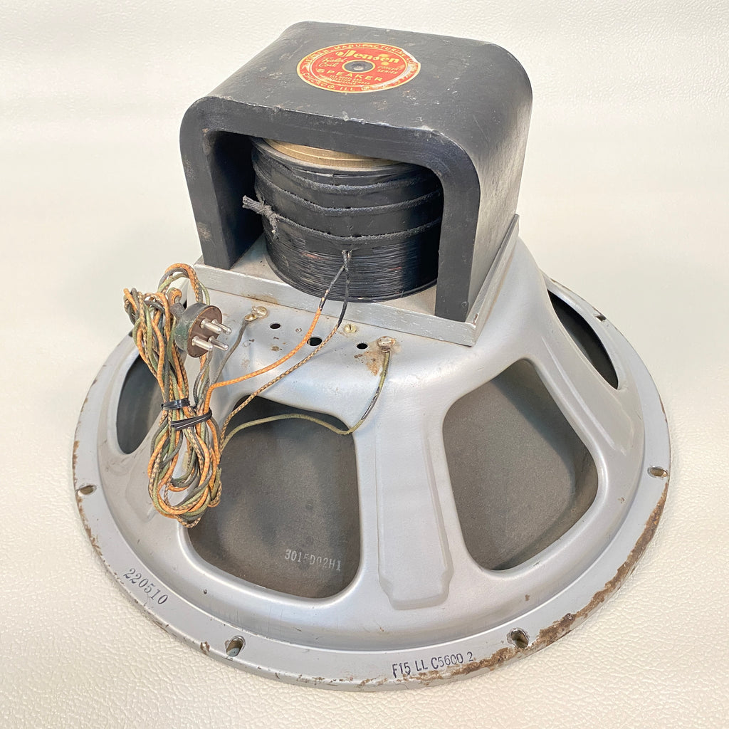 Jensen F15LL 15” 16 Ohm Vintage Field Coil Concert Series Speaker 1955
