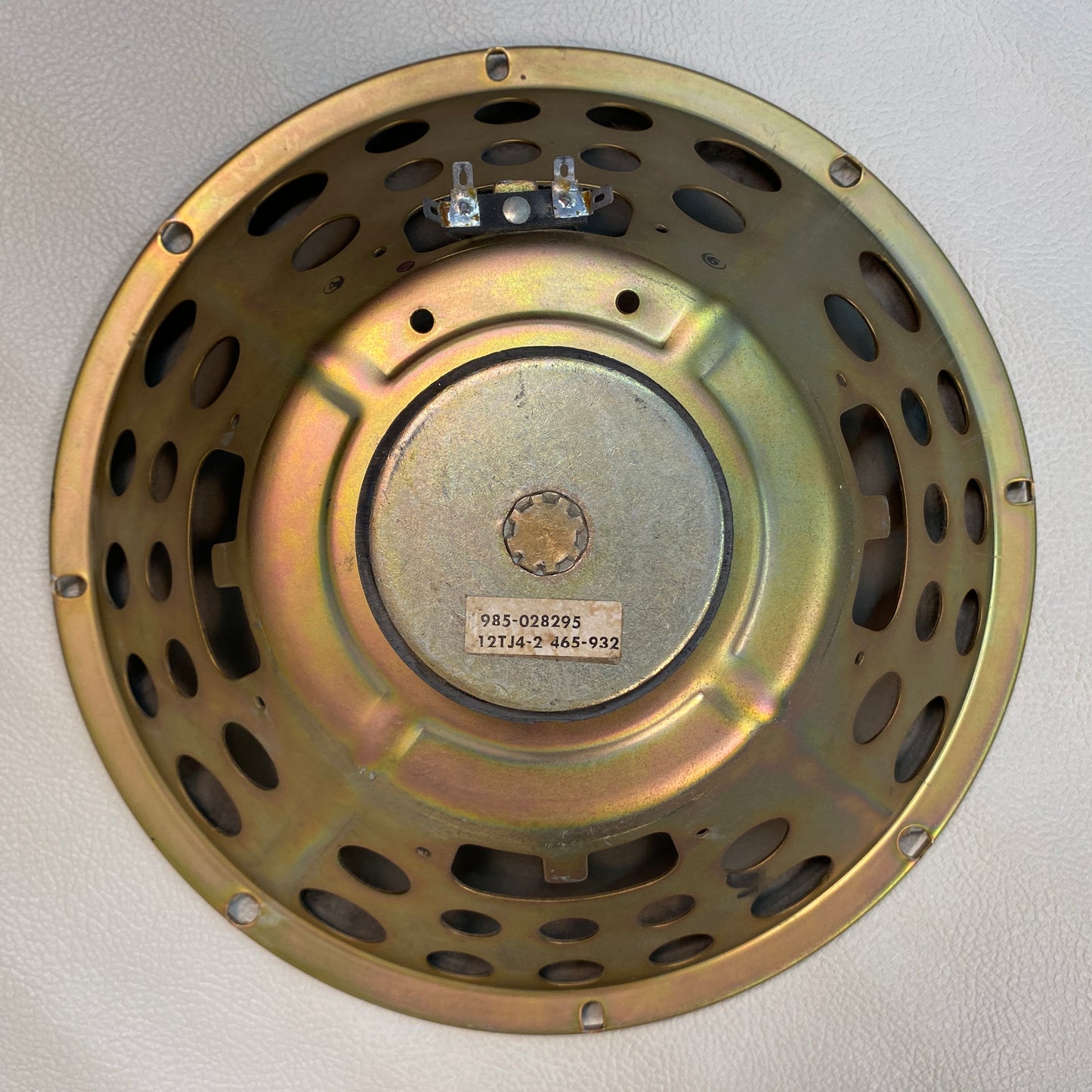 Oxford 12TJ4 12” 8 Ohm Vintage Ceramic Speaker Whizzer Cone 1969