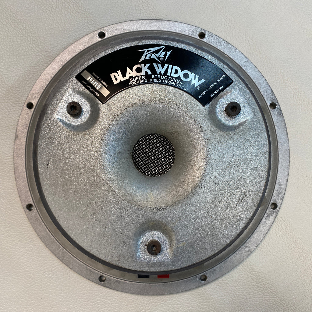 Peavey 1201 Black Widow Vintage 12” 8 Ohm Speaker Reconed c. 1980s