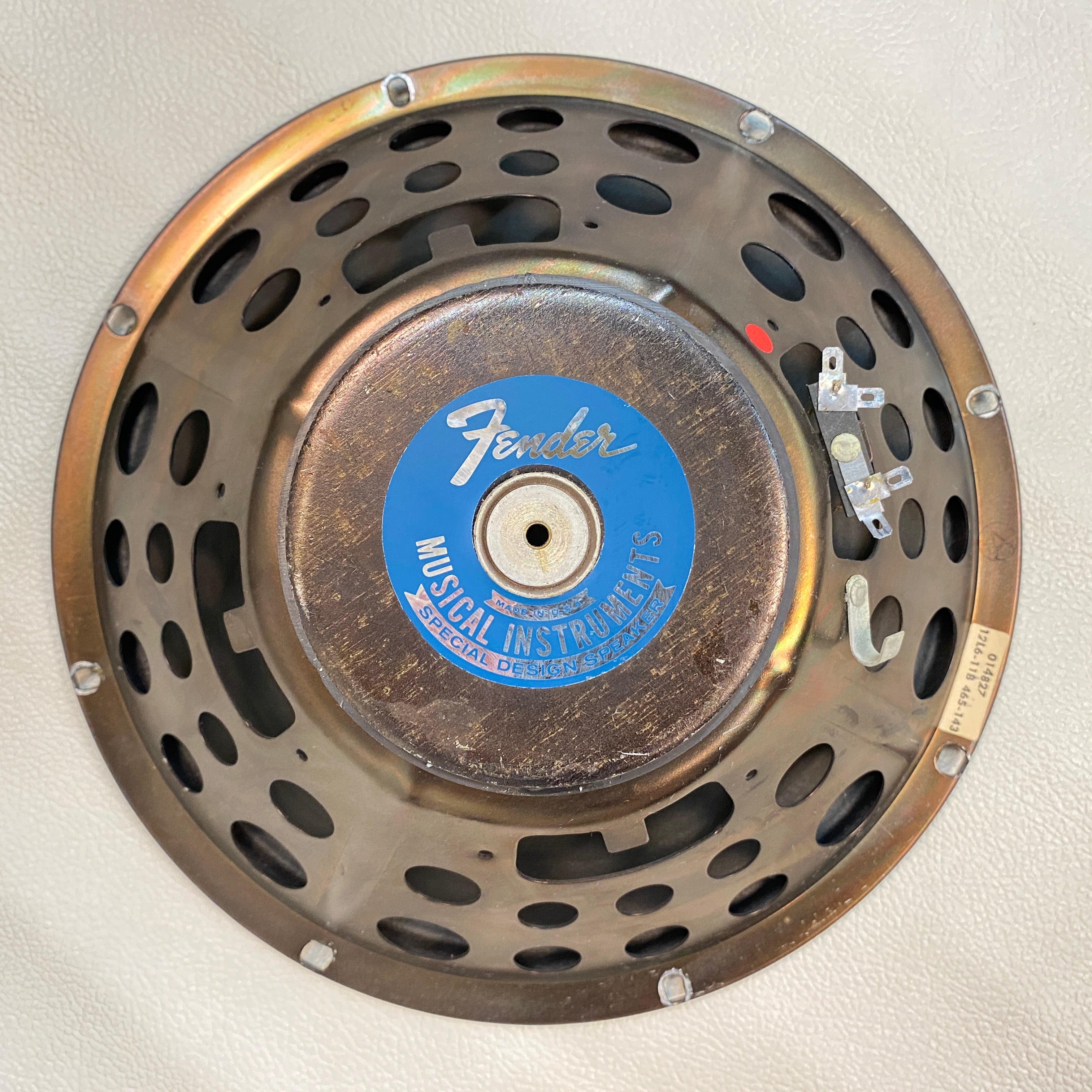 Oxford / Fender 12L6-11B 12” 8 Ohm Vintage Ceramic Guitar Speaker