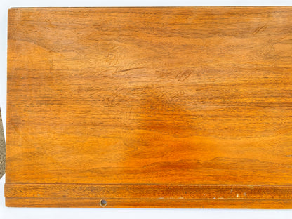 Hammond B3 Organ Back Panel Vintage Walnut Natural c. 1950s-1970s