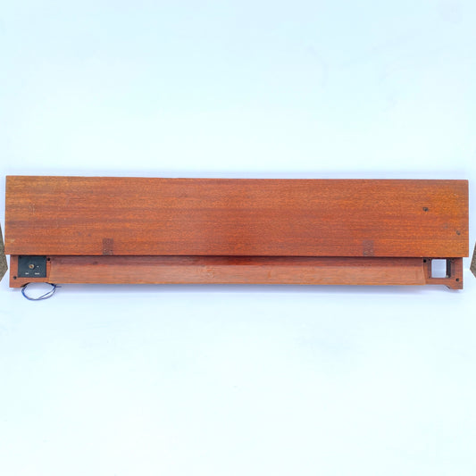 Hammond A-100 Organ Top Panel Music Stand Base Vintage Mahogany Natural c. 1960s