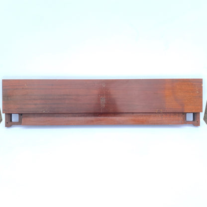 Hammond A-100 Organ Top Panel Music Stand Base Vintage Mahogany Natural c. 1960s