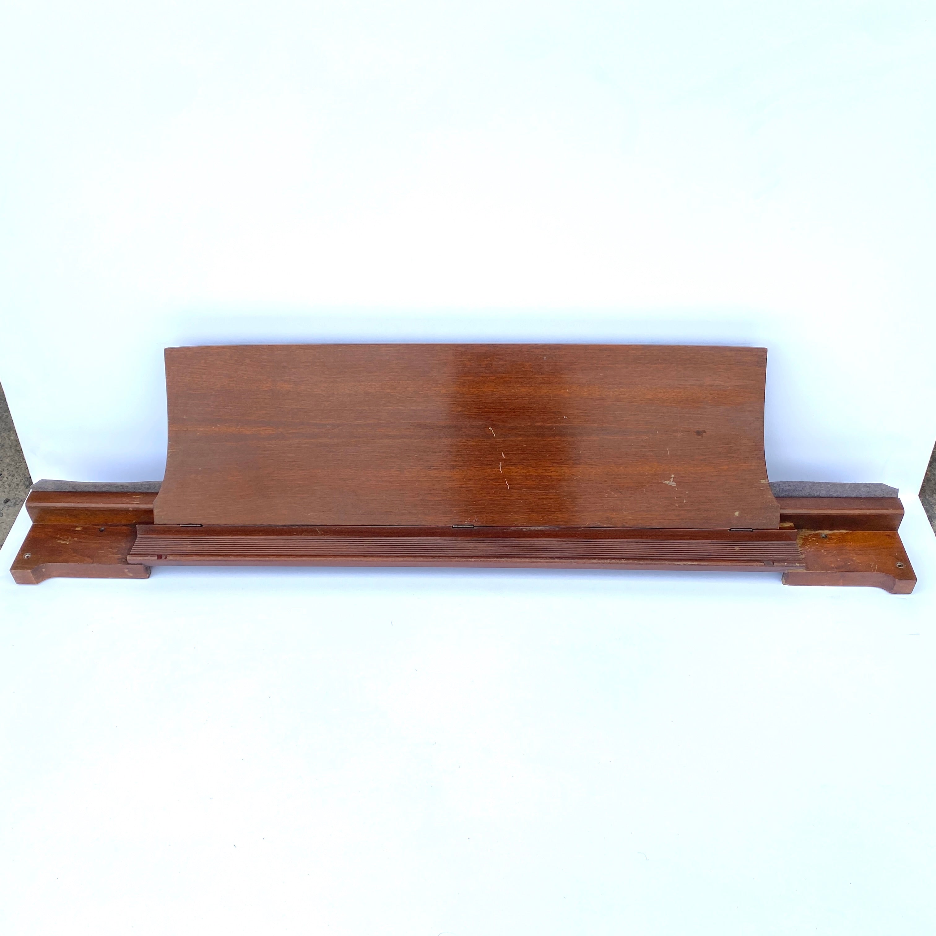 Hammond B2 / C2 Organ Music Rack Stand w/ Base Panel Vintage Natural c ...