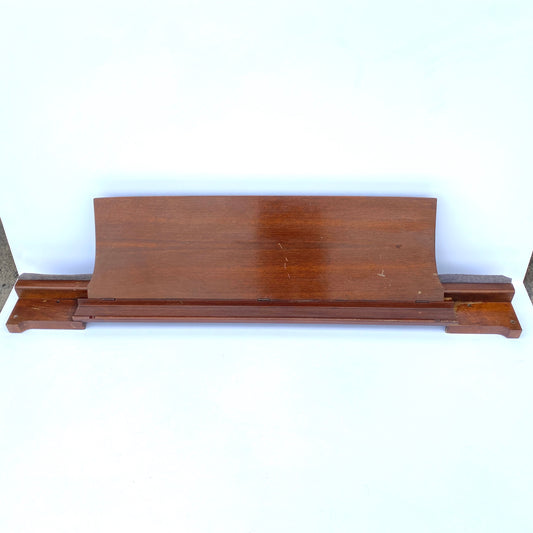 Hammond B2 / C2 Organ Music Rack Stand w/ Base Panel Vintage Natural c. 1950s