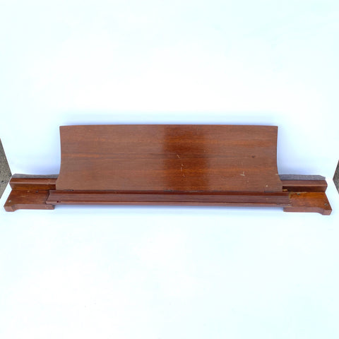 Hammond B2 / C2 Organ Music Rack Stand w/ Base Panel Vintage Natural c. 1950s