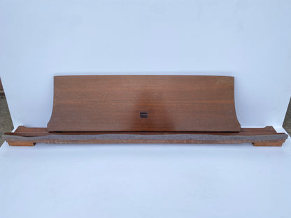 Hammond B2 / C2 Organ Music Rack Stand w/ Base Panel Vintage Natural c. 1950s