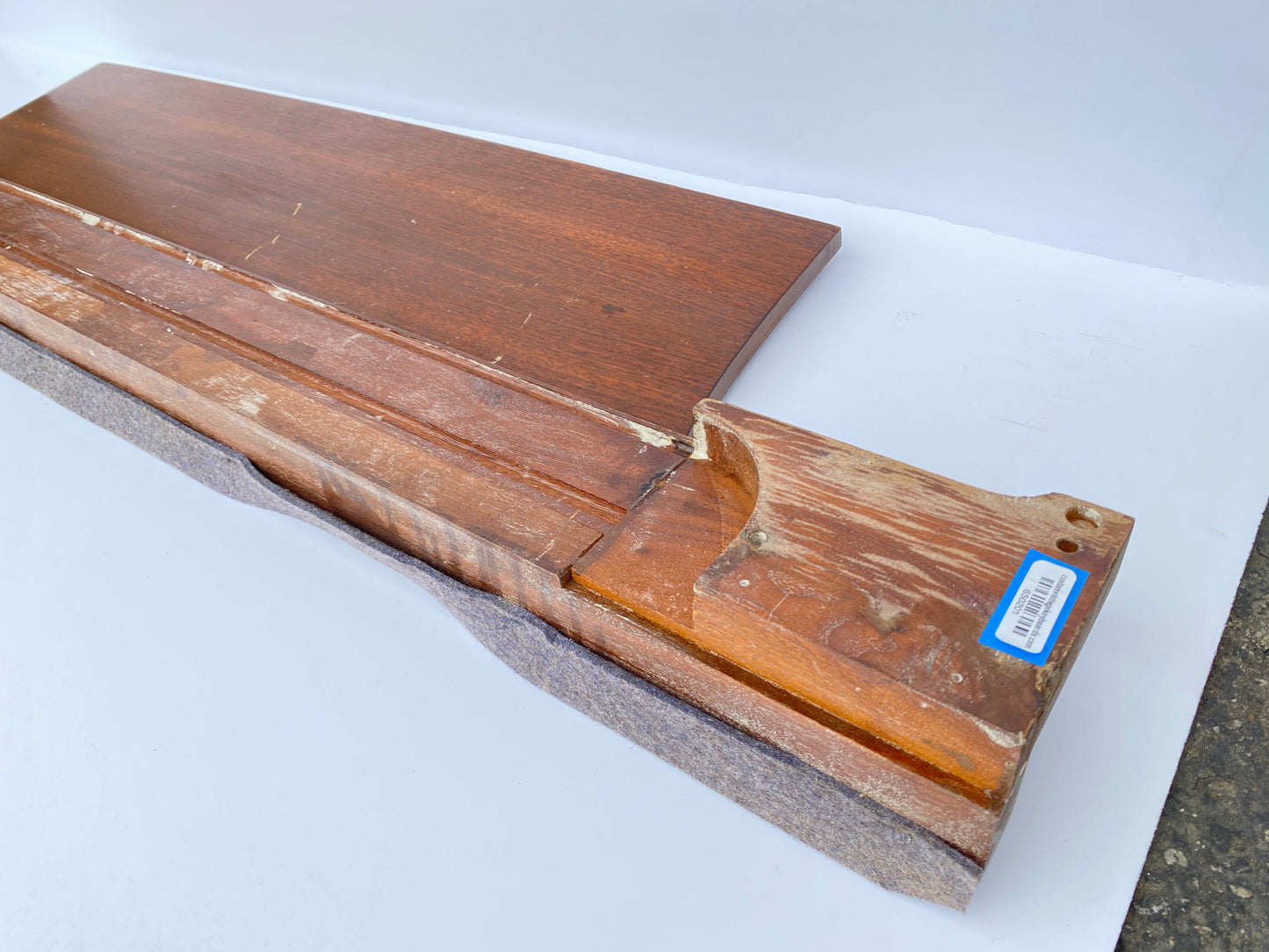 Hammond B2 / C2 Organ Music Rack Stand w/ Base Panel Vintage Natural c. 1950s