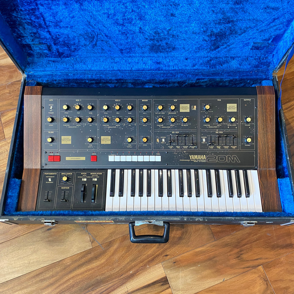 Yamaha CS-20M Vintage 37-Key Monophonic Synthesizer 1979 w/ OHSC Pro Serviced