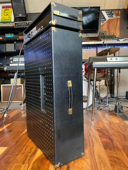 Wurlitzer 7100 Solid State Stereo Vintage 8x8” Amp & 7250 Brass Horn 1960s