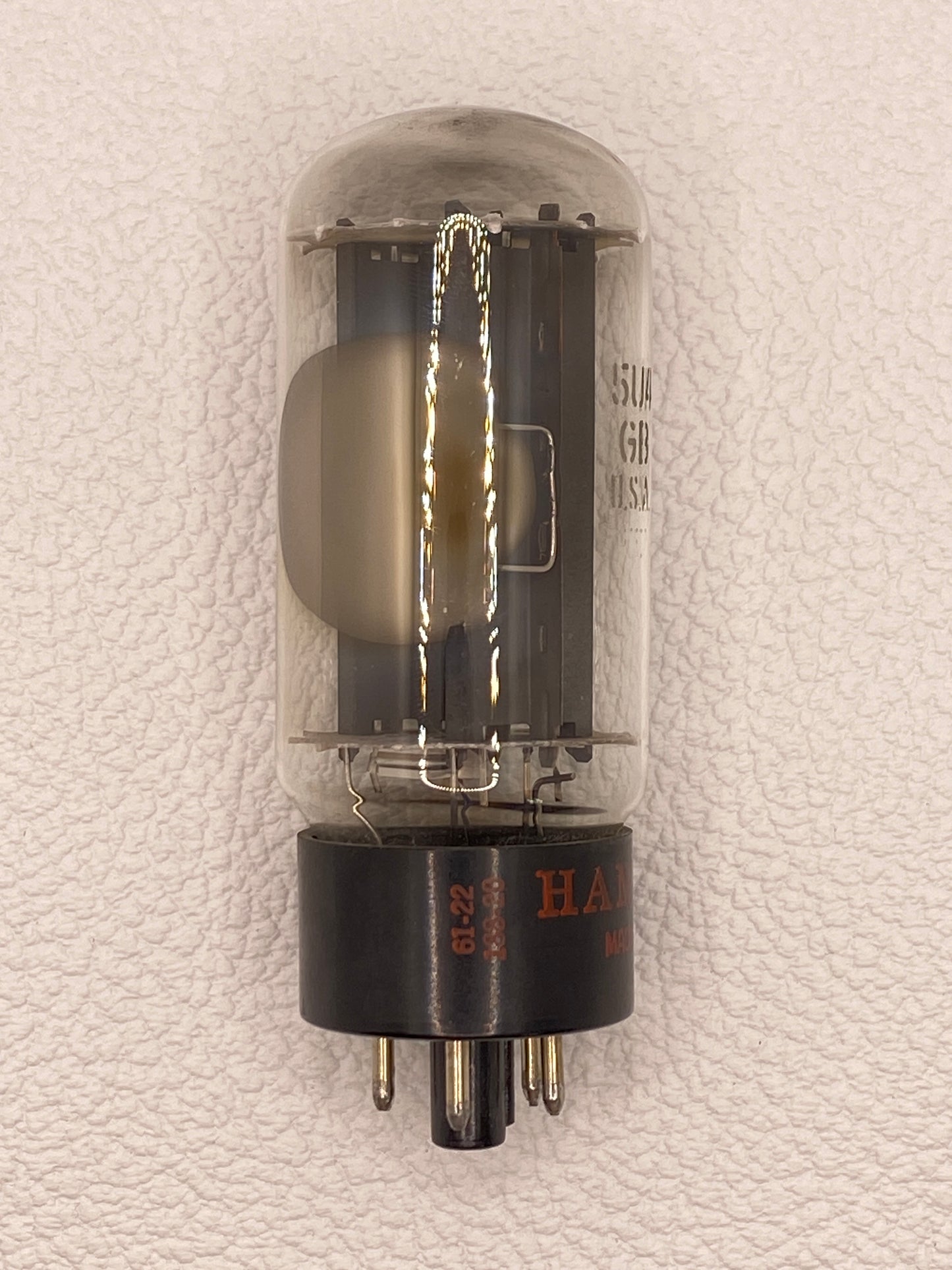 Hammond GE 5U4GB Vintage Rectifier Tube USA