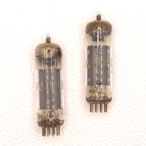 Hammond Amperex EL84 Vintage Power Tubes Matched Pair Holland