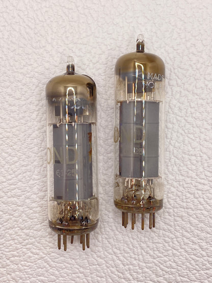 Hammond Philips Heerlen EL84 Vintage Power Tubes Matched Pair Holland