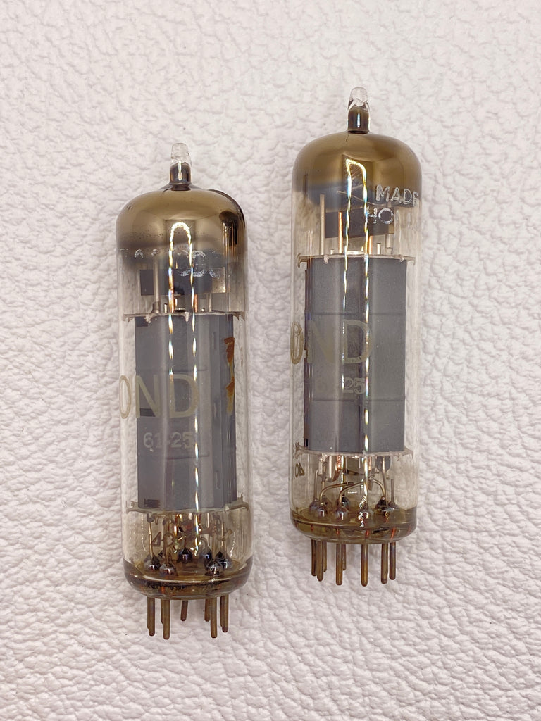 Hammond Amperex EL84 Vintage Power Tubes Matched Pair Holland