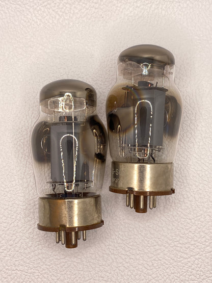 Tung-Sol 6550 Vintage Solid Plate Coke Bottle Power Tubes Matched Pair USA