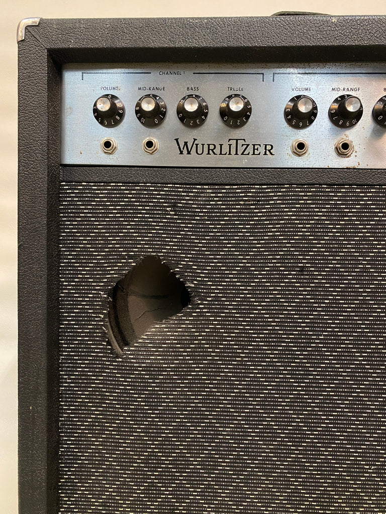 Wurlitzer 7020 Solid State Vintage 4x8” Combo Amplifier c. 1960s
