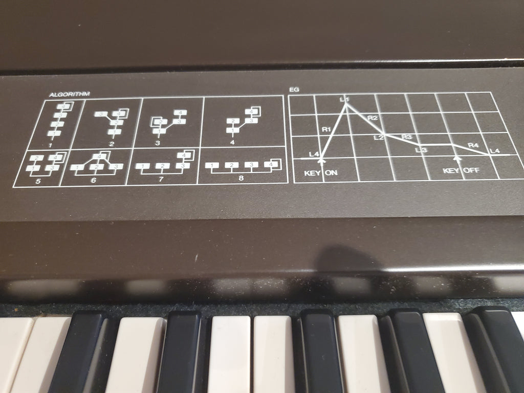 Yamaha DX9 Programmable Algorithm Synthesizer 61-Key Vintage Digital Keyboard 1980s Pro Serviced