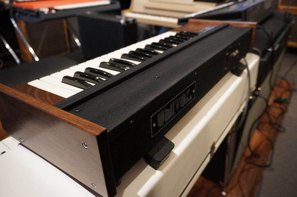 Univox Mini Korg K1 Monophonic Synthesizer with Custom Walnut Cabinet
