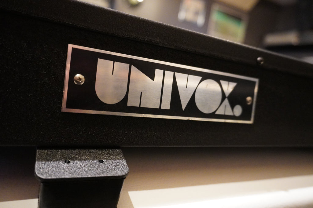 Univox Mini Korg K1 Monophonic Synthesizer with Custom Walnut Cabinet