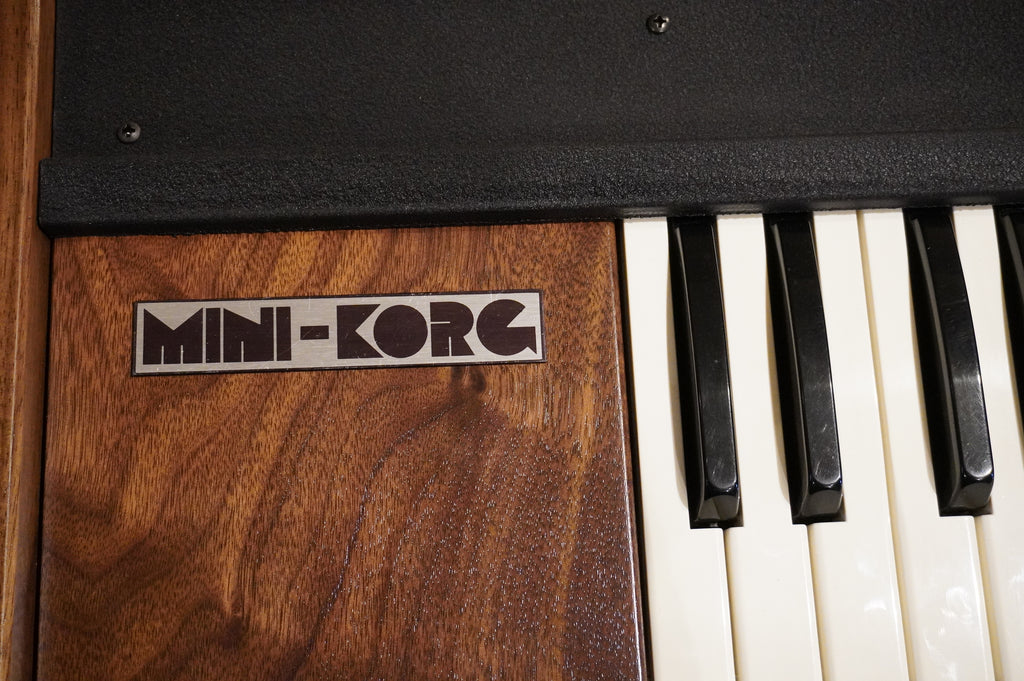 Univox Mini Korg K1 Monophonic Synthesizer with Custom Walnut Cabinet