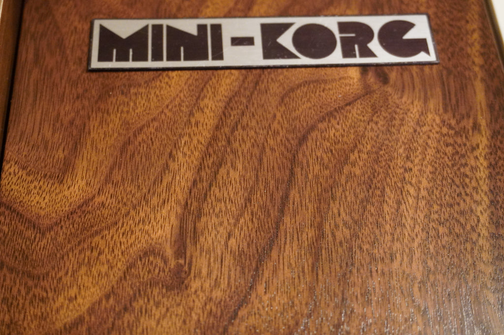 Univox Mini Korg K1 Monophonic Synthesizer with Custom Walnut Cabinet