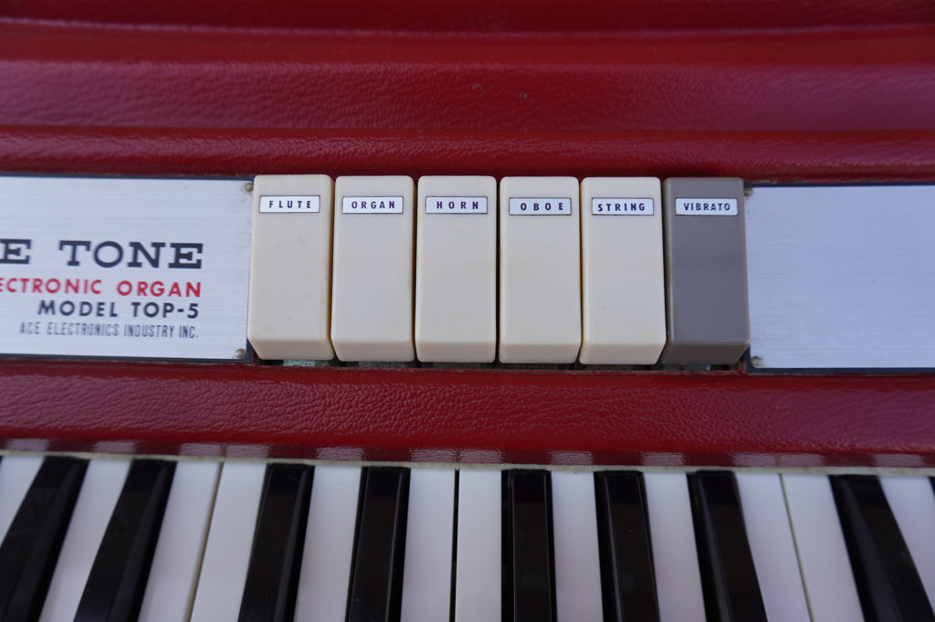 Ace Tone Electronic Organ Model Top 5 - 1960s