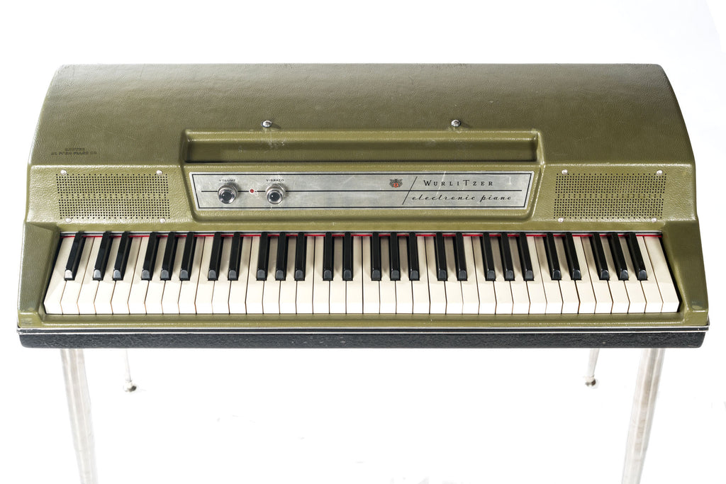 Avocado Green Wurlitzer 200A Electric Piano