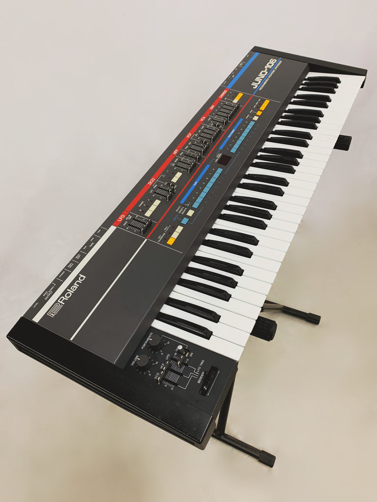 Roland Juno 106 Polyphonic Synthesizer CV Keyboards