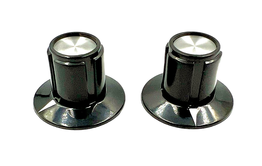 Rhodes Mark II Electric Piano Vintage Knobs Pair 1980s