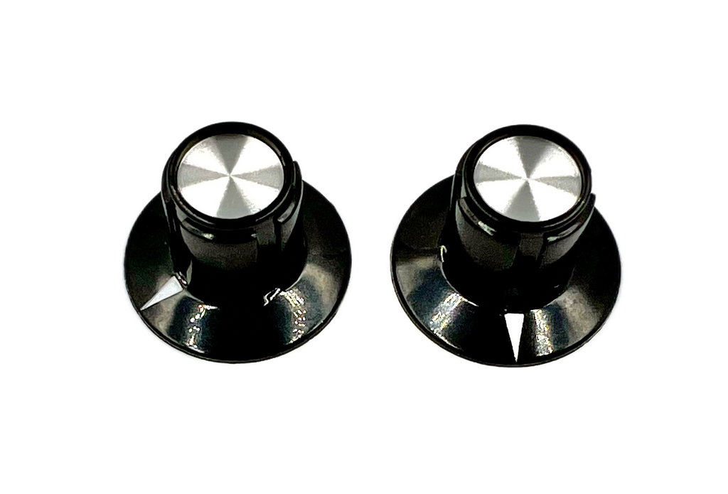 Rhodes Mark II Electric Piano Vintage Knobs Pair 1980s