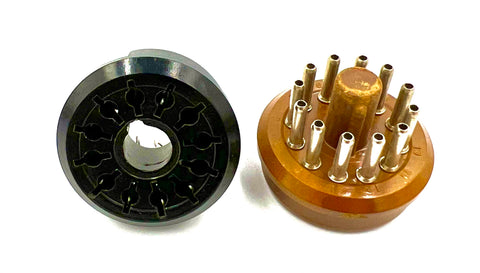 Amphenol 12-Pin Vintage Connectors for Hammond Organ / Leslie Speaker USA