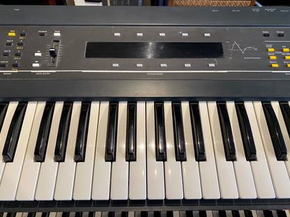 Ensoniq ESQ-1 Wave Synthesizer Vintage 61-Key Synthesizer Keyboard 1980s Pro Serviced