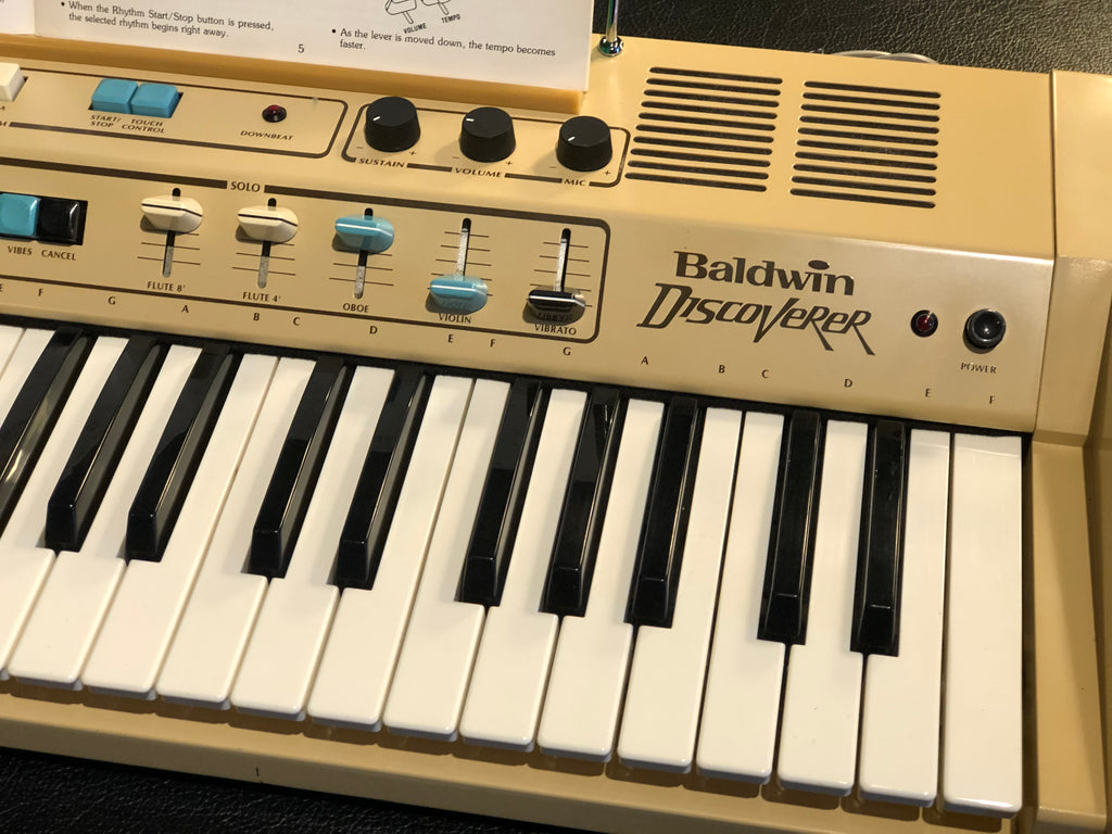 Baldwin Discoverer DS-50  Analog synthesizer and drum machine