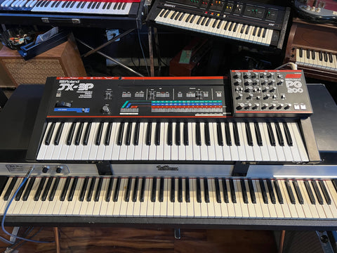 Roland JX-3P Analog Polyphonic Synthesizer with PG200 Programmer