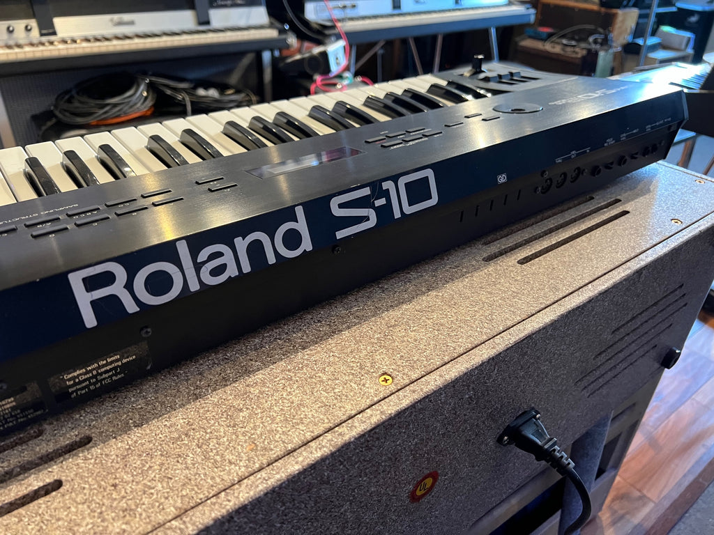 Roland S-10 Vintage 49-Key Digital Sampling Keyboard 1980s USB Mod Pro Serviced