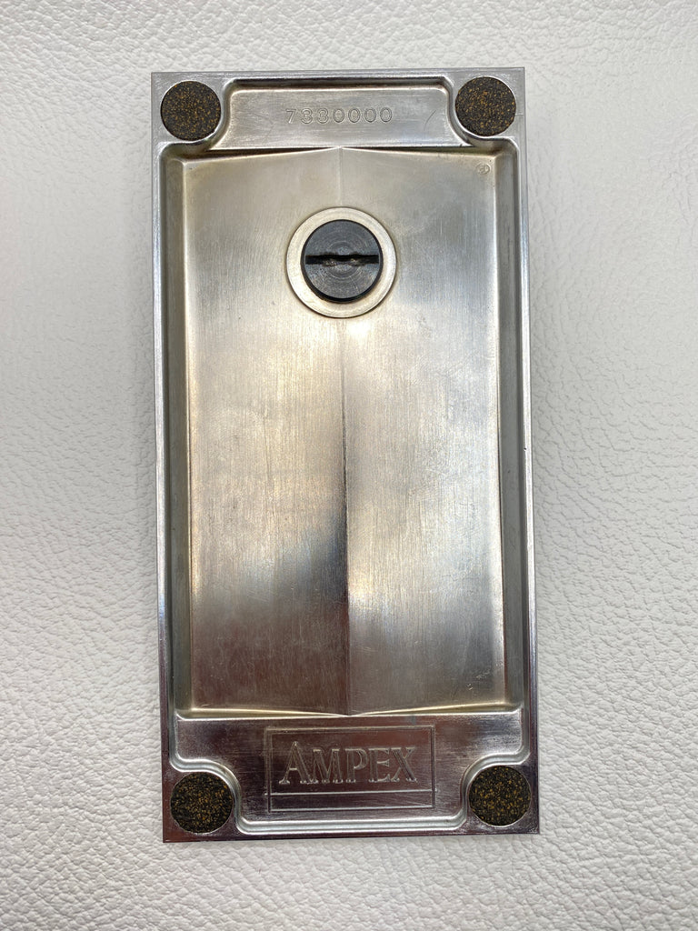 Ampex Vintage Microphone Plate Desktop Stand 1960s