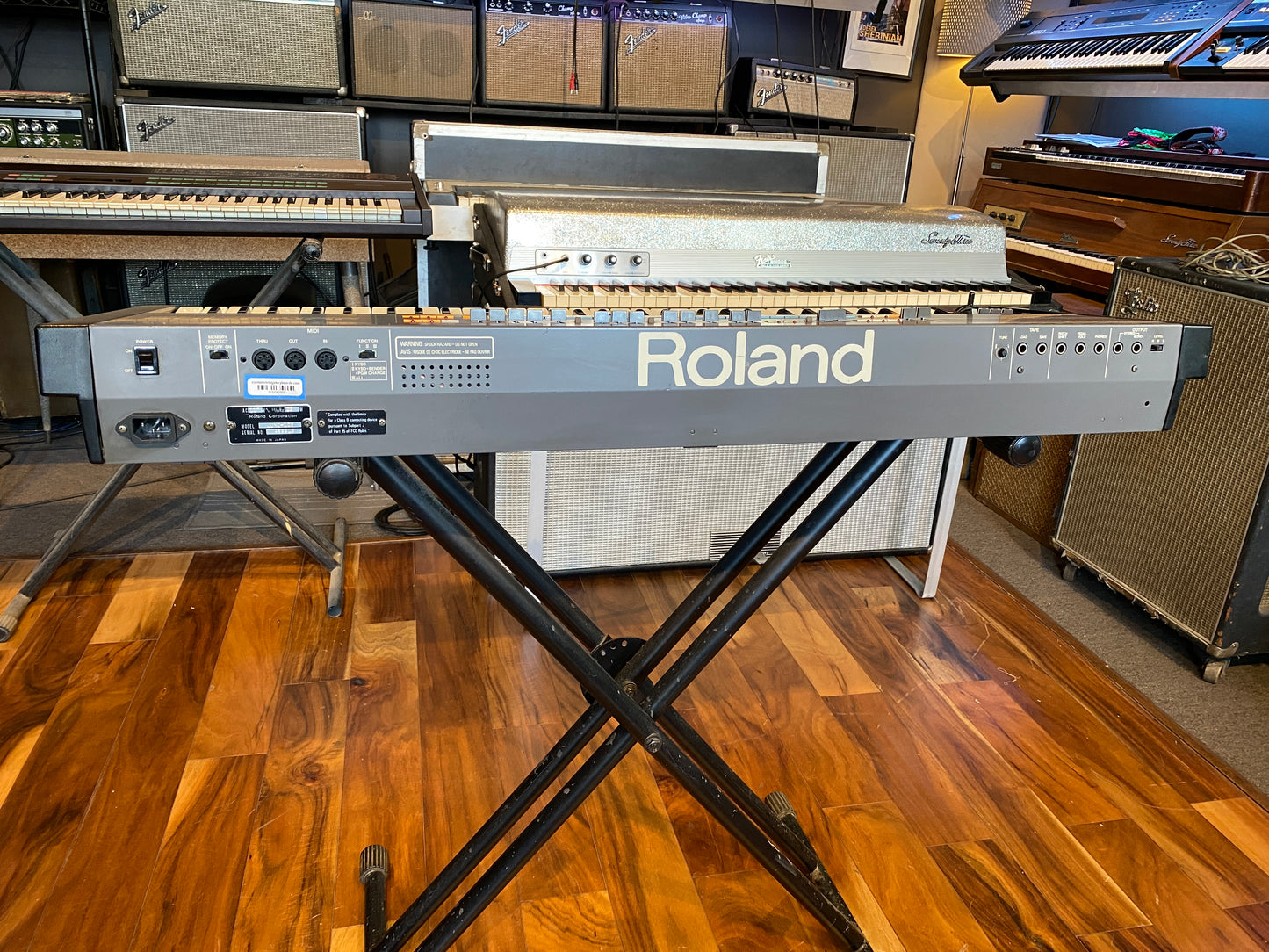 Roland Juno-106 61-Key Vintage Polyphonic Synthesizer Keyboard 1984 Pro Serviced
