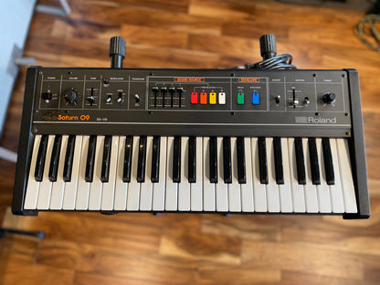 Roland SA-09 Saturn 09 Vintage 44-Key Synthesizer Keyboard 1988 Pro Serviced