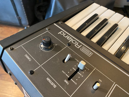 Roland SA-09 Saturn 09 Vintage 44-Key Synthesizer Keyboard 1988 Pro Serviced