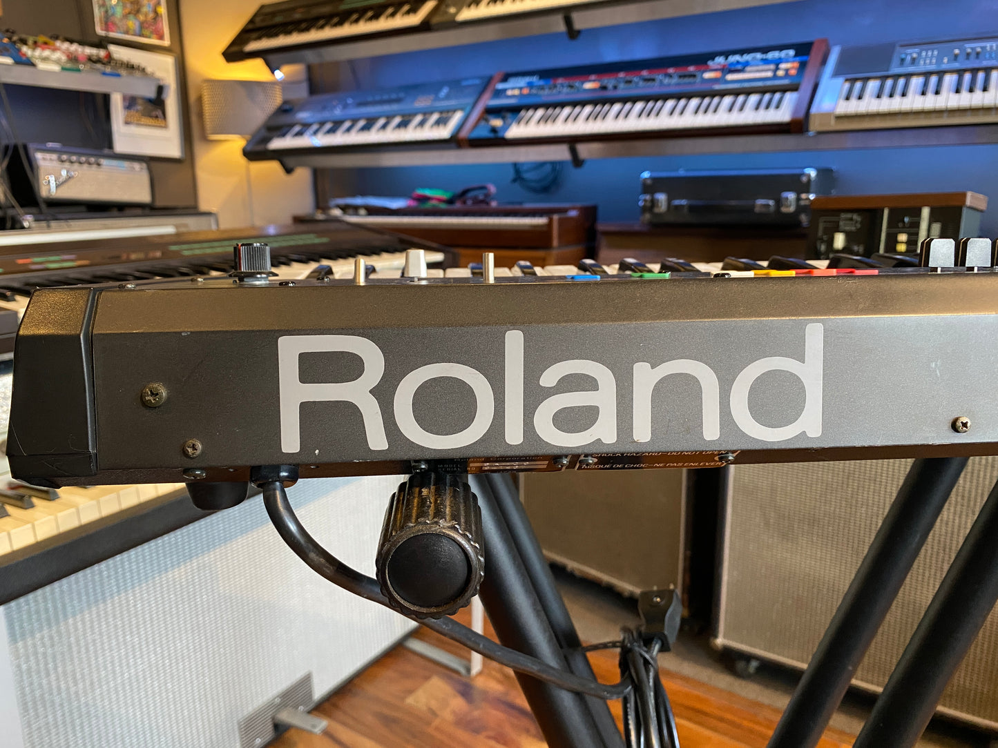 Roland SA-09 Saturn 09 Vintage 44-Key Synthesizer Keyboard 1988 Pro Serviced