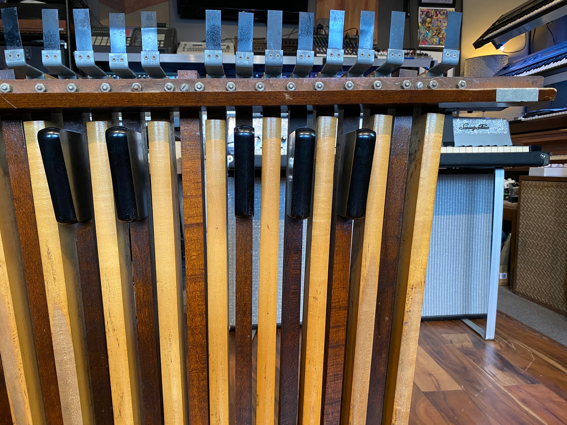 hammond bass pedals Hammond B3 Organ Vintage 25-Note Bass Foot Pedal Board – Custom Vintage Keyboards