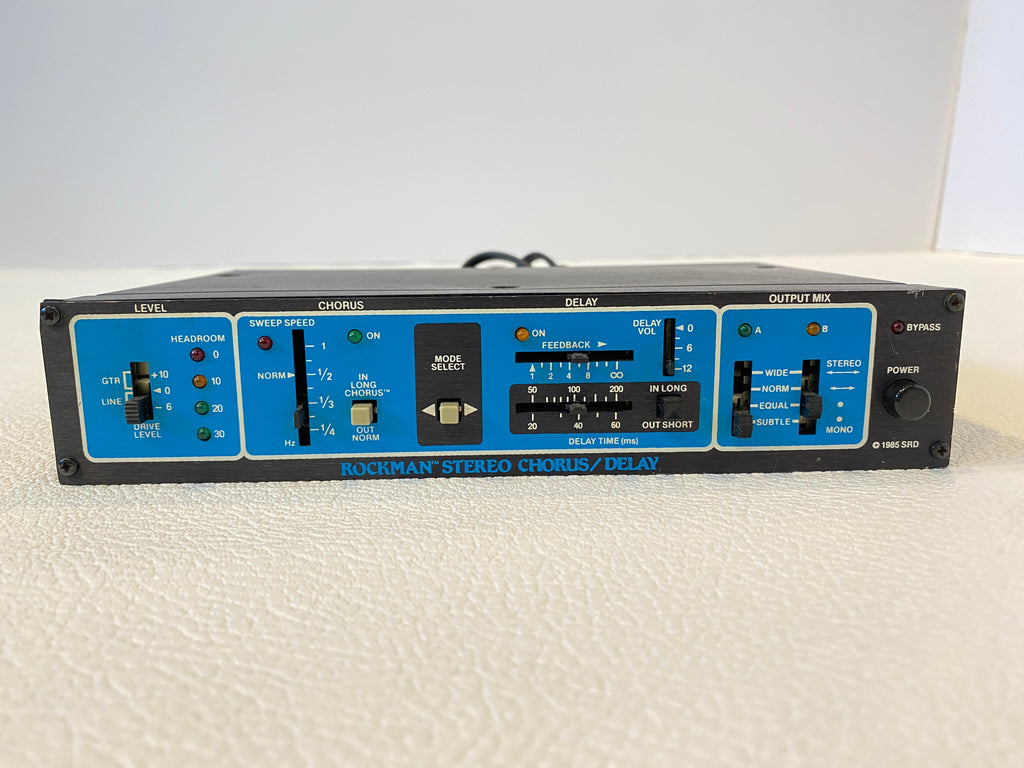 Rockman Stereo Chorus / Delay SR&D Tom Scholz Vintage Multi-Effects 1987